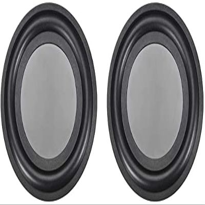 XYWHPGV 2 Pieces 3.5 Inch 92mm Bass Speaker Passive Radiator Vibration Plate Rubber Auxiliary Subwoofer DIY Repair (F4098 1AC50 6BC22 16C52 B9C19 E34EC