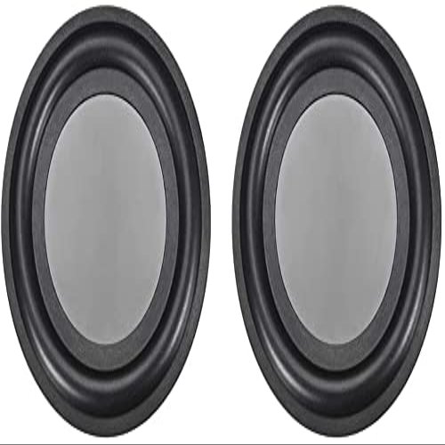 XYWHPGV 2 Pieces 3.5 Inch 92mm Bass Speaker Passive Radiator Vibration Plate Rubber Auxiliary Subwoofer DIY Repair (F4098 1AC50 6BC22 16C52 B9C19 E34EC