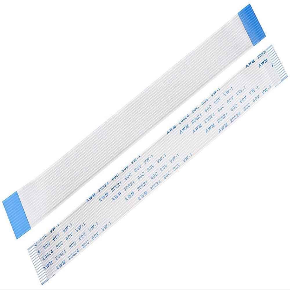 XYWHPGV Flexible Flat Cable, 150mm 1mm Pitch 15 Pin FPC FFC Flexible Ribbon Cable for LCD TV Car Audio DVD Player 10pcs (Type A)(29621 ce725 a42cd f10f2 87d8e f4608