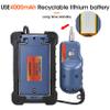 Fiber Optic Inspection Probe Kit, Handheld Fiber end face Detector, Fiber Optic Microscope 400X Magnification Fiber Connector with 3.5 Inch Display Monitor view 3