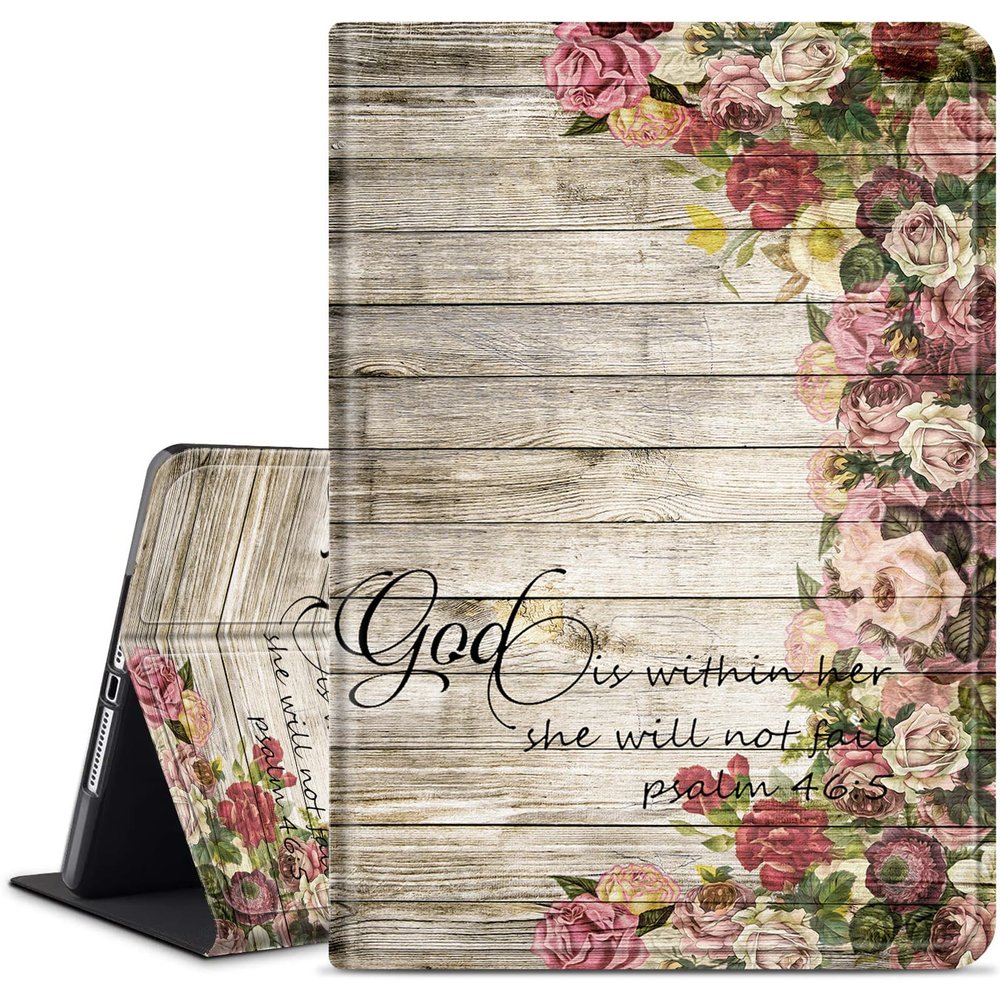 Case for 6" All-New Kindle(11th Generation 2024/2022 Release),Slim PU Leather Smart E-Reader Cases Covers with Auto Wake/Sleep for Kindle 2024 11th Gen e-Reader Release,Scripture 46:5