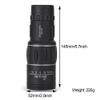 16X Monocular Telescope, Waterproof Fog Proof HD Camera Lens Monocular Telescope Zoom with Phone Holder for Outdoor, Hiking, Camping Hunting view 3