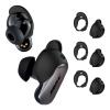 [3 Pairs] Ear Tips Covers for Bose QuietComfort Earbuds II&Bose QuietComfort Ultra Earbuds, WOFRO Anti Slip Silicone Sport Wingtip Anti Scratches Eartip Accessories (S/M/L)-Black view 1