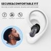 [3 Pairs] Ear Tips Covers for Bose QuietComfort Earbuds II&Bose QuietComfort Ultra Earbuds, WOFRO Anti Slip Silicone Sport Wingtip Anti Scratches Eartip Accessories (S/M/L)-Black view 3