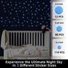 DUOFIRE 3D Domed Glow in The Dark Dots Wall or Ceiling Stickers, Glowing Ultra Bright Dots of 202 Pcs,Perfect for Kids Bedding Room or Birthday Gift,Beautiful Wall Decals and Ceiling Decors view 4