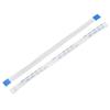 XYWHPGV Flexible Flat Cable, 13 Pin 0.5mm Pitch 150mm FPC FFC Flexible Ribbon Cable for LCD TV, Car Audio, DVD Player, Laptop, 5 Pieces (Type A)(157df 2a view 1