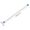 XYWHPGV Flexible Flat Cable, 13 Pin 0.5mm Pitch 150mm FPC FFC Flexible Ribbon Cable for LCD TV, Car Audio, DVD Player, Laptop, 5 Pieces (Type A)(157df 2a view 3