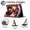 Case for 6" All-New Kindle(11th Generation 2024/2022 Release),Slim PU Leather Smart E-Reader Cases Covers with Auto Wake/Sleep for Kindle 2024 11th Gen e-Reader Release,Book Girl view 3