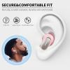 [3 Pairs] Ear Tips Covers for Bose QuietComfort Earbuds II&Bose QuietComfort Ultra Earbuds, WOFRO Anti Slip Silicone Sport Wingtip Anti Scratches Eartip Accessories (S/M/L) -Pink view 3