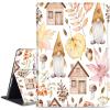 Case for 6" All-New Kindle(11th Generation 2024/2022 Release),Slim PU Leather Smart E-Reader Cases Covers with Auto Wake/Sleep for Kindle 2024 11th Gen e-Reader Release,Gnome Autumn Forest view 1