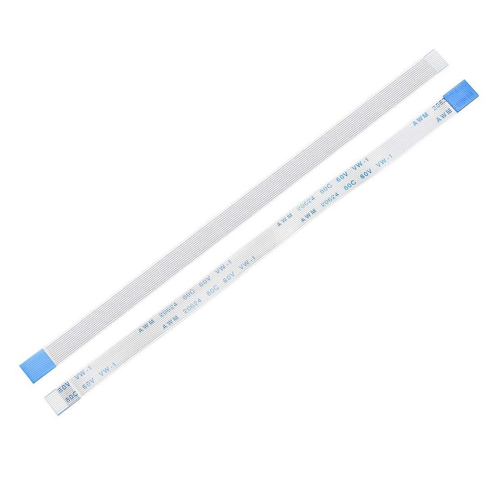 XYWHPGV Flexible Flat Cable 12Pin 0.5mm Pitch 150mm FPC FFC Flexible Ribbon Cable for LCD TV Car Audio DVD Player Laptop 10pcs (Type B)(56b91 e19a7 4ff1f 4