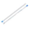 XYWHPGV Flexible Flat Cable 12Pin 0.5mm Pitch 150mm FPC FFC Flexible Ribbon Cable for LCD TV Car Audio DVD Player Laptop 10pcs (Type B)(56b91 e19a7 4ff1f 4 view 1