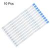 XYWHPGV Flexible Flat Cable 12Pin 0.5mm Pitch 150mm FPC FFC Flexible Ribbon Cable for LCD TV Car Audio DVD Player Laptop 10pcs (Type B)(56b91 e19a7 4ff1f 4 view 2