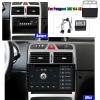 9 inch Car Stereo with Sat Nav for Peugeot 508 2011-2018 Android 12 Car Radio with Bluetooth Hands Free Calling WiFi GPS FM RDS SWC EQ Reversing DSP Compatible with Carplay view 2