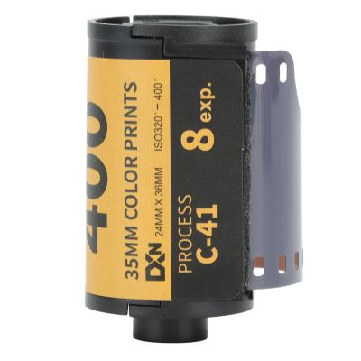 WOOXGEHM Camera Color Film, 320 400 Color Print 35 MM Film, Fine Grain Wide Exposure Latitude High Definition Camera Color Film for Camera Type 135 with Medium Contrast and Magnification(8 Sheets)