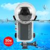 PULUZ 50m/164ft Invisible Dive Case for Insta360 X3 Underwater Waterproof Housing Cover Protective PC Sealed Shell Photography Housings with Bracket Camera Insta 360 X3 Accessories view 2