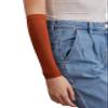 femple Arm Cover | For Muslim Women Islamic Jersey Muslim Arm Cover | Sun UV Protection Hijab Oversleeve (Burnt Orange) view 1
