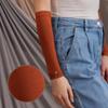femple Arm Cover | For Muslim Women Islamic Jersey Muslim Arm Cover | Sun UV Protection Hijab Oversleeve (Burnt Orange) view 4