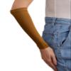 femple Arm Cover | For Muslim Women Islamic Jersey Muslim Arm Cover | Sun UV Protection Hijab Oversleeve (Bronze) view 1