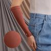 femple Arm Cover | For Muslim Women Islamic Jersey Muslim Arm Cover | Sun UV Protection Hijab Oversleeve (Redwood) view 4