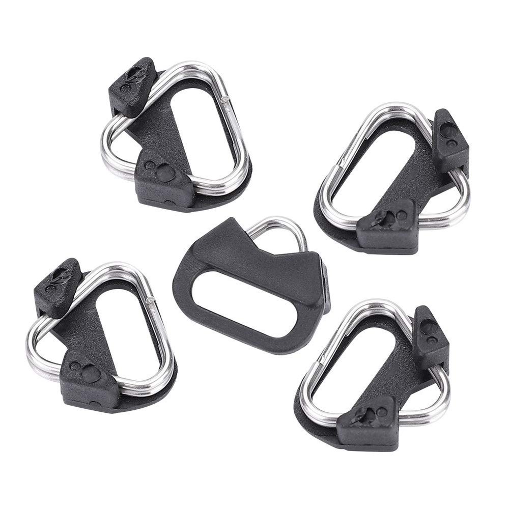 5pcs Replacement Alloy Split Triangle Rings Hook for Camera Shoulder Strap Camera Strap Hook Remplacment Lug Camera Split Camera Strap Hook Triangle Hook Belt H