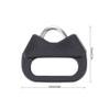 5pcs Replacement Alloy Split Triangle Rings Hook for Camera Shoulder Strap Camera Strap Hook Remplacment Lug Camera Split Camera Strap Hook Triangle Hook Belt H view 3
