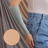 femple Arm Cover | For Muslim Women Islamic Jersey Muslim Arm Cover | Sun UV Protection Hijab Oversleeve (Gray Green) view 4