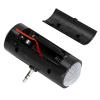 3.5 Mm Jack Stereo Mini Speaker Portable Plug in Speaker for Mobile Phones and TabletsYellow Mini Speakers 3.5 Mm Jack Portable Plug in Stereo Speaker C Act (Black) view 2