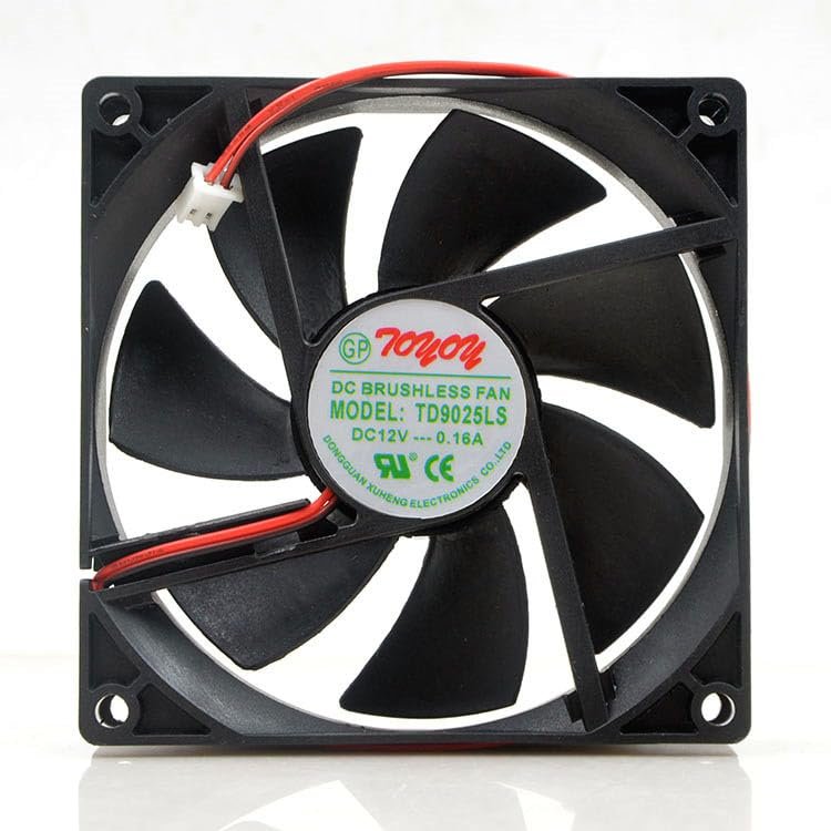 Javosaw for TD9025LS 12V Fan TD9025LS 12V 0.16A 9025 Refrigerator Silent Fan