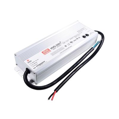 Mean Well HVG 320W 42V 7.6A LED Driver HVG-320-42A AC-DC Constant Current Voltage Switching Power Supply Converter Transformer with IP65, PFC, Output Current and Voltage Adjustable
