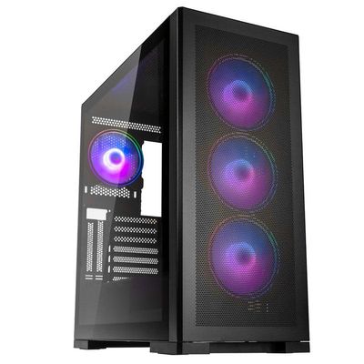 Kolink Unity Meshbay ARGB Midi Tower Case - Black Window