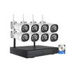 8CH 5MP Home Security Camera System with 8 Cameras and 2T Hard Disk, Wireless WiFi 2K HD Surveillance Camera NVR Kit with Motion Detection, Remote Viewing view 1