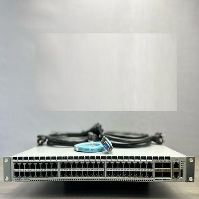 Arista DCS-7050TX-64-R 48xRJ45 (1/10GBASE-T) & 4xQSFP+ Dual AC (Renewed)