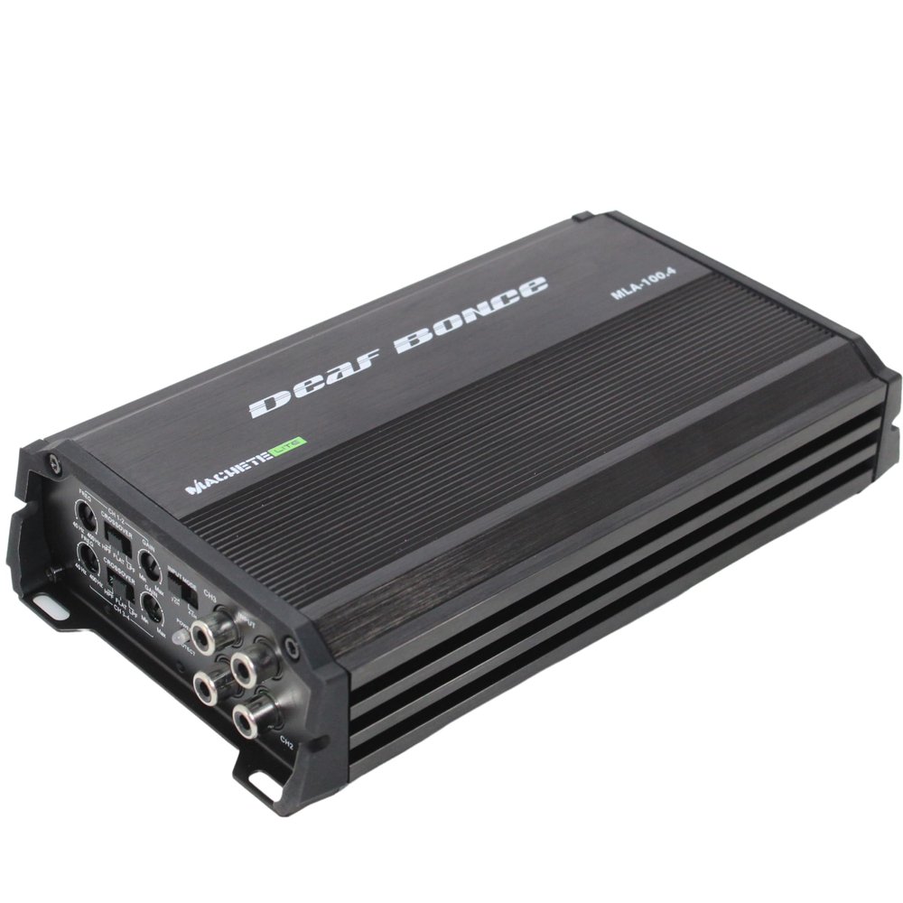 Deaf Bonce 600W 2 ohm RMS Class D 4 Channel Machete Power Amplifier MLA-100.4