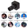 4K USB Webcam, 2160P UHD Optical Zoom Lens 2.8 to 12mm F1.4 Manual Zoom CS Mount Lens PC Camera, Mini USB2.0 Camera for Live Streaming view 2