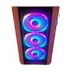 Custom Built Gaming Computer Desktop Gaming PC with Nvidia Geforce RTX 4060 8 Core Ryzen CPU 4.6 Ghz Turbo 32GB DDR4 RAM 2TB Solid State Storage Drive SSD NVME Plug and Play Windows 10 Tower PC view 3
