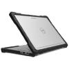 Gumdrop DropTech Custom Case Dell Latitude 5440|5450 Precision 3480 Clamshell-Drop Tested Protection Rubberized Thread on Sides Seamless Asset Tagging Snap in Installation for School or Work-Black view 1