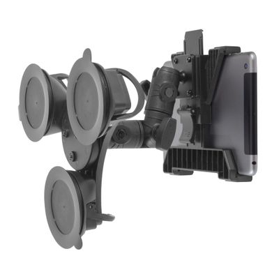 iBOLT TabDock IncrediBOLT 360 Heavy Duty Triple Suction Cup Mount for 7-10 inch Tablets - Great for windshields and dashboards
