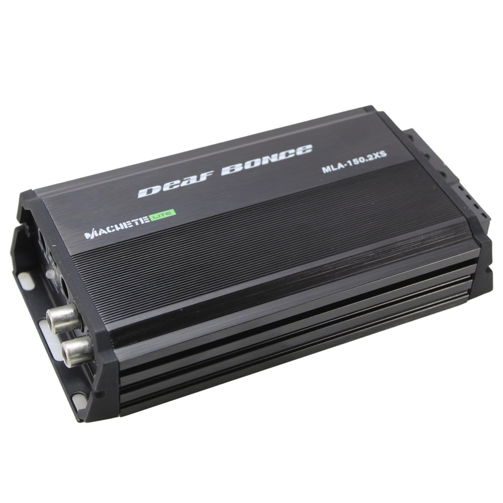 Machete MLA-150.2XS | 2-Channel Compact Class D Car Amplifier | 150W x 2 @ 4 Ohm, 225W x 2 @ 2 Ohm