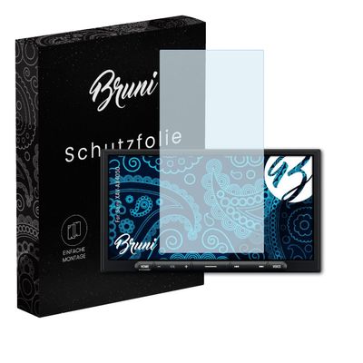Bruni Screen Protector compatible with Sony XAV-AX4050 Protector Film, crystal clear Protective Film (2X)