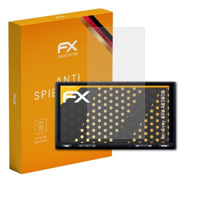 atFoliX Screen Protector compatible with Sony XAV-AX5500 Screen Protection Film, anti-reflective and shock-absorbing FX Protector Film (3X)