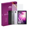 atFoliX Plastic Glass Protective Film compatible with Doogee U9, 9H Hybrid-Glass FX Screen Protector view 1