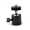 PartyKindom 3pcs Mini Tripod Head Ball Head for Camera 1/4 Threaded 360 Pan Compact Size Plastic and Metal 2.5kg Load view 4