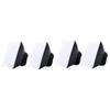 PartyKindom 4pcs Portable Softbox Flash Diffuser for DSLR Camera Softbox for Flash Folds Flat