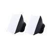 PartyKindom 4pcs Portable Softbox Flash Diffuser for DSLR Camera Softbox for Flash Folds Flat view 3