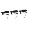 PartyKindom 3pcs Professional Camera Interview Microphone High Sensitivity Recording Mic Noise Reduction for Video and Photography Applications Shock-Resistant Design view 1