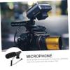 PartyKindom 3pcs Professional Camera Interview Microphone High Sensitivity Recording Mic Noise Reduction for Video and Photography Applications Shock-Resistant Design view 2