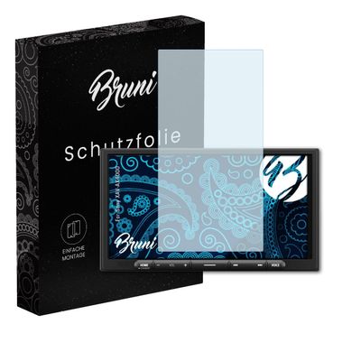 Bruni Screen Protector compatible with Sony XAV-AX4000 Protector Film, crystal clear Protective Film (2X)