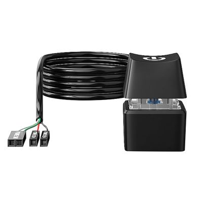 TECKEEN LED Desktop PC Power Switch, Computer Power On Off LED PC Power Switch Button Extension 1.65/5/10m