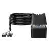 TECKEEN LED Desktop PC Power Switch, Computer Power On Off LED PC Power Switch Button Extension 1.65/5/10m view 1